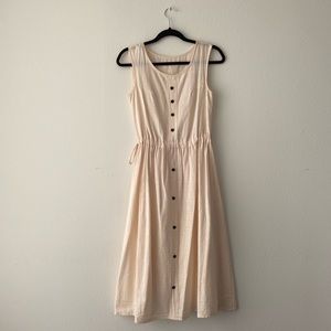 Linen Midi Dress